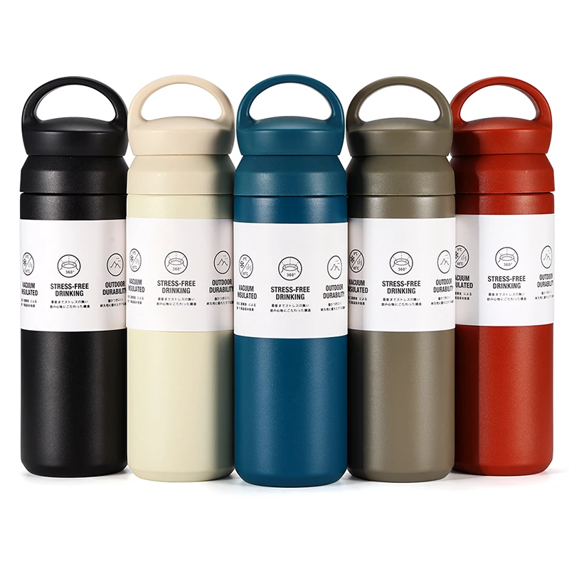 Vacuum Insulated Vacuum Thermos With Handle